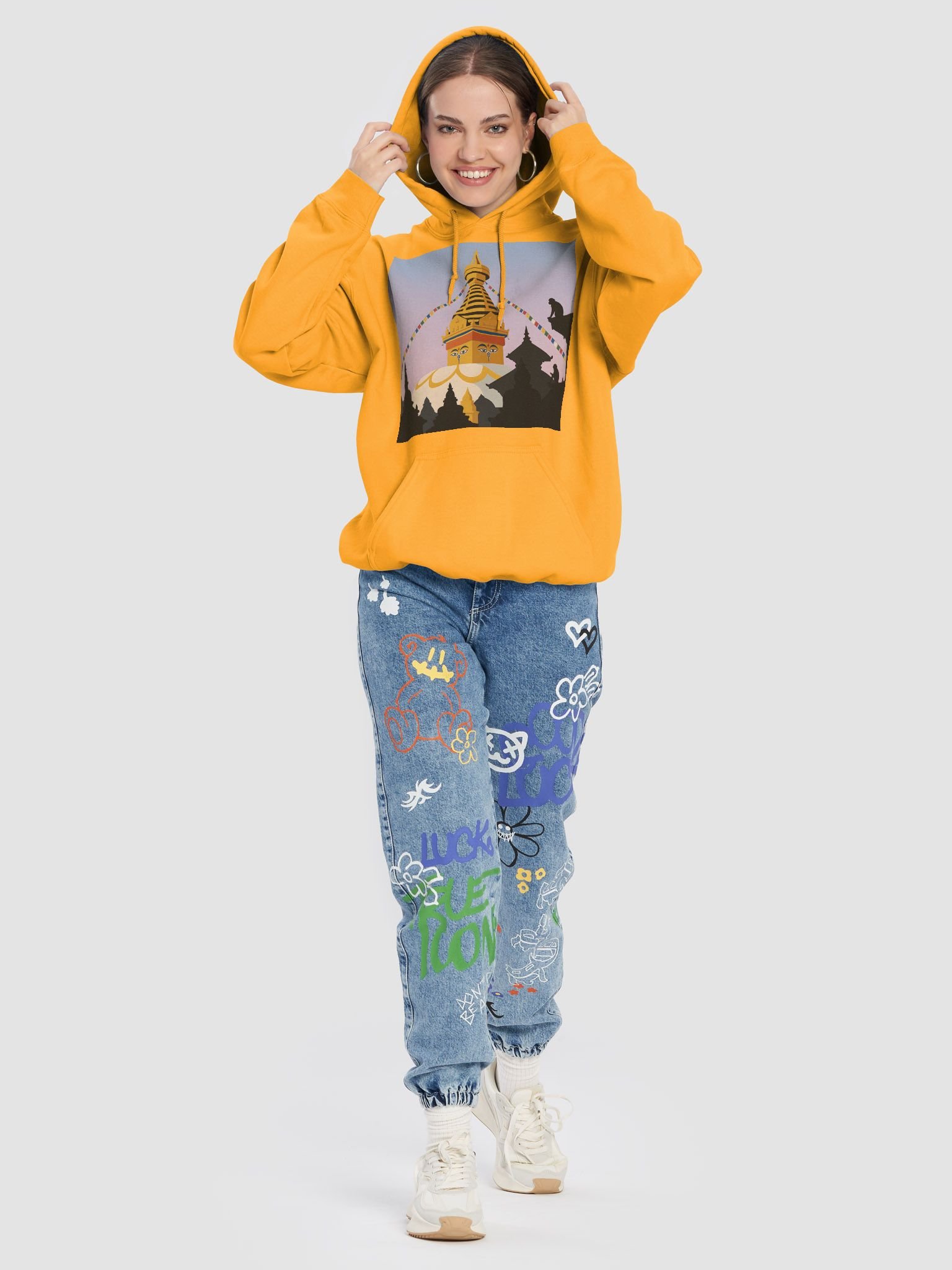 Swayambhu illustration Unisex Hoodie product image (22)