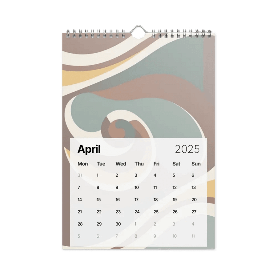 ART ABSTRACT CALENDAR WALL product image (1)