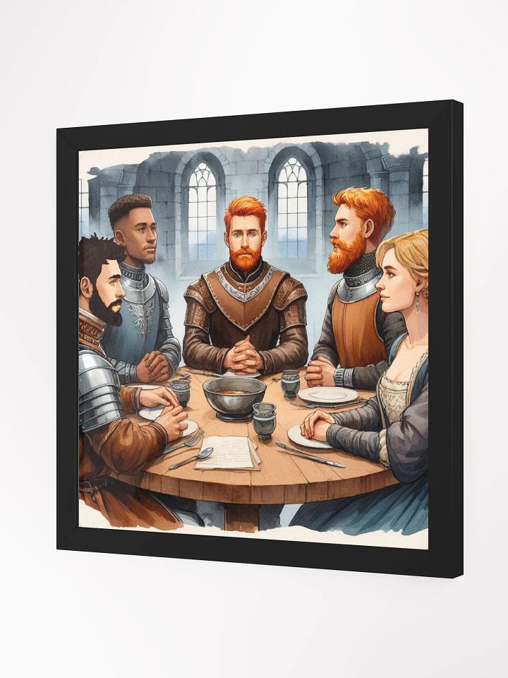 Christian Conspiracy Coalition (The Roundtable) - Framed High-Quality Matte Poster product image (2)