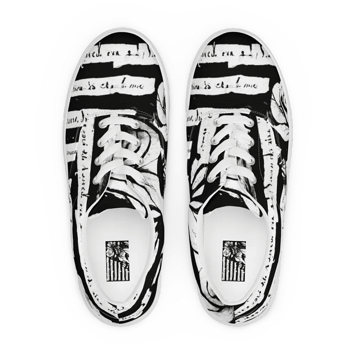 Redacted Rose men's canvas Lace-Up Shoes product image (1)