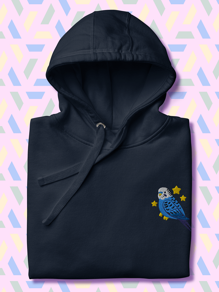 Starry Budgie Unisex Premium Hoodie product image (2)