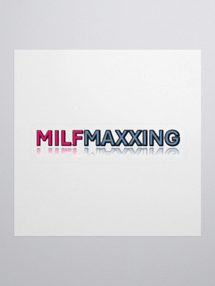 MILFMAXXING sticker product image (1)