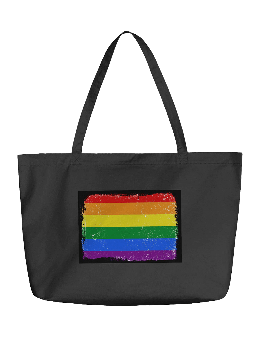 Gay Pride Flag Organic Coach Tote product image (1)