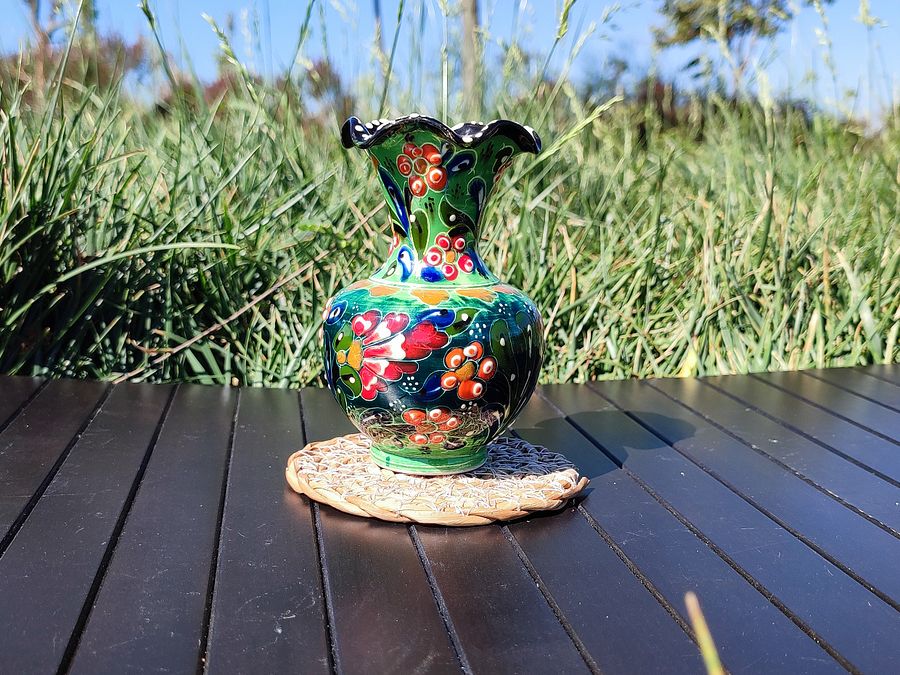 Handmade Small Ceramic Vase – Perfect for Flowers & Home Decor product image (6)