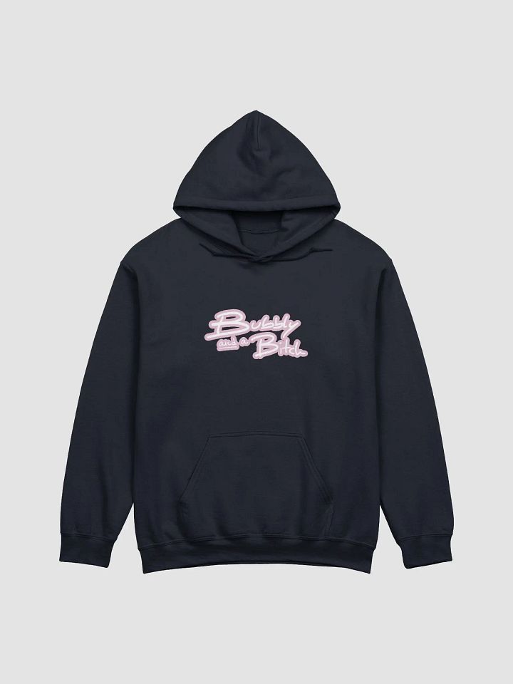 Bubbly and a B*tch (lined design, #E1B9CE) classic hoodie product image (56)