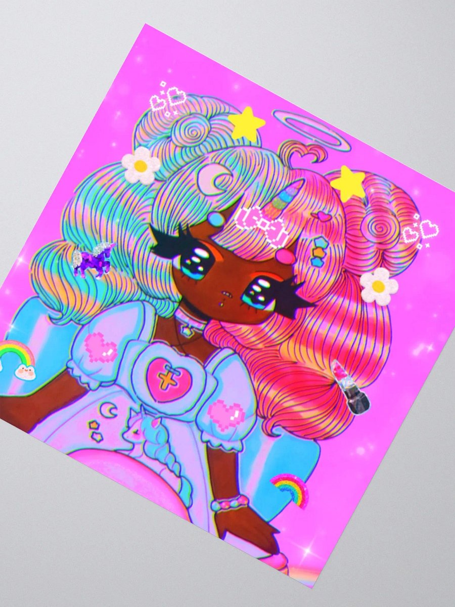 Rainbow Angel Sticker product image (4)