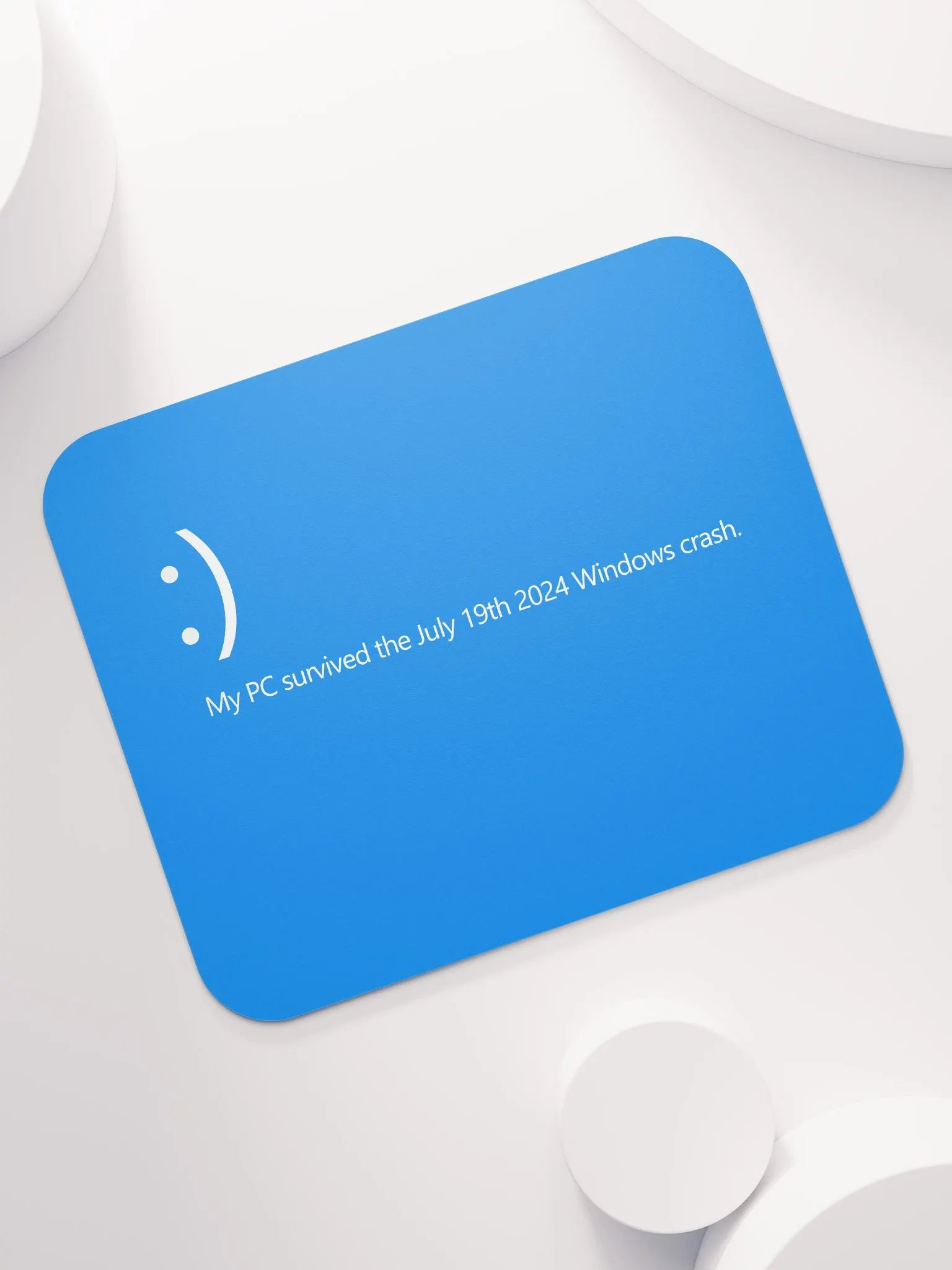 My PC Survived Mouse Pad product image (7)