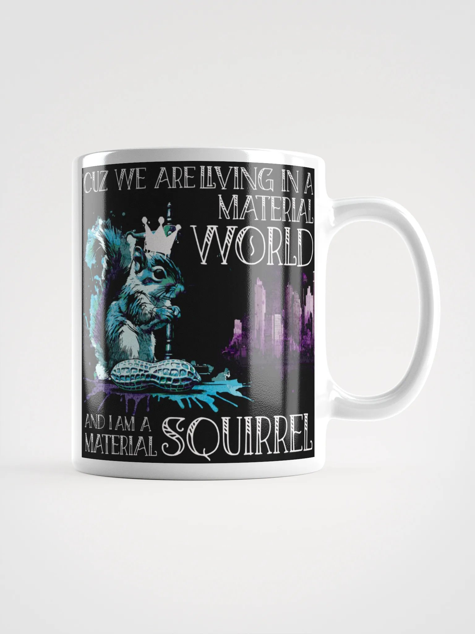 Material Squirrel Crown Mug product image (1)