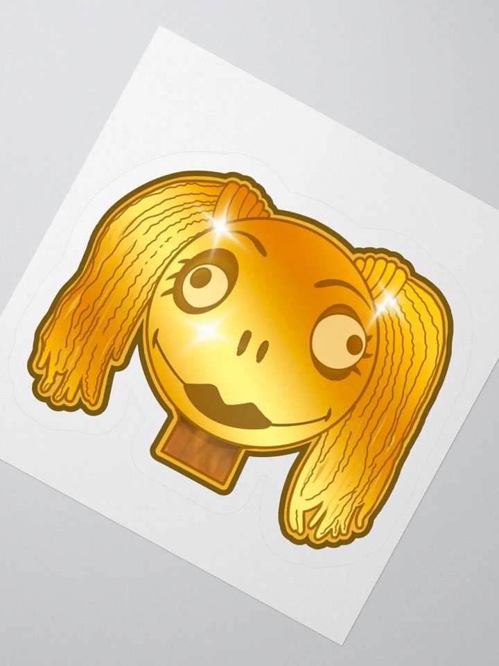 Golden Kappa Miss Crazy Sticker product image (5)