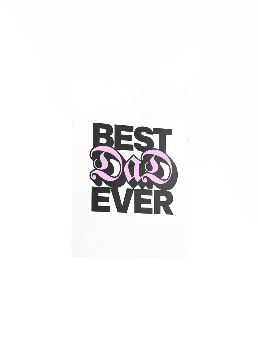 Dad's Ornate Pink Poster product image (13)