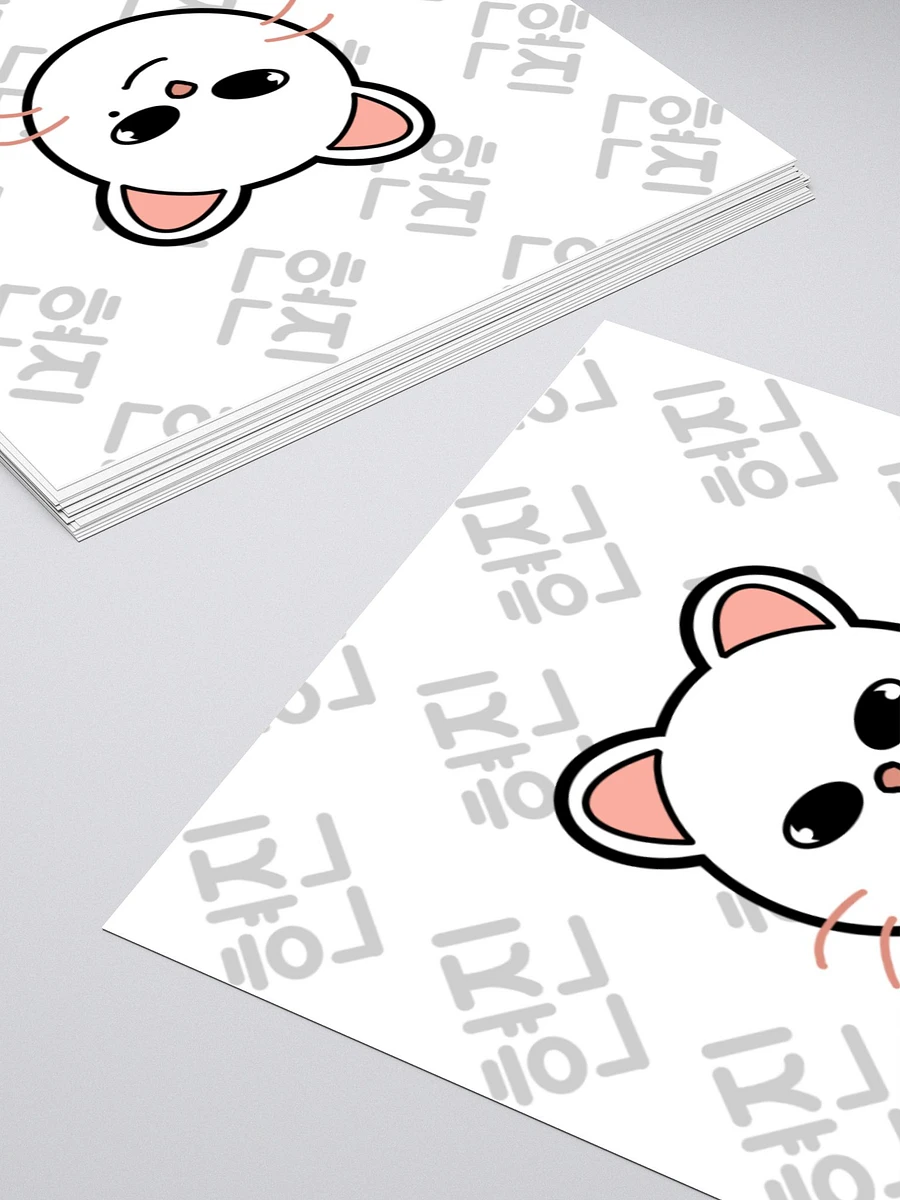 Jiniret face and hangul Sticker product image (12)