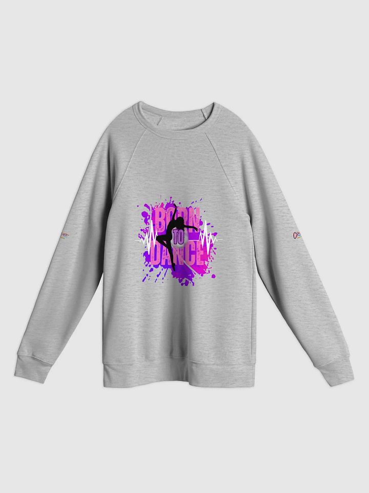 Born to Dance Her Silhouette Unisex Fleece Sweatshirt product image (2)