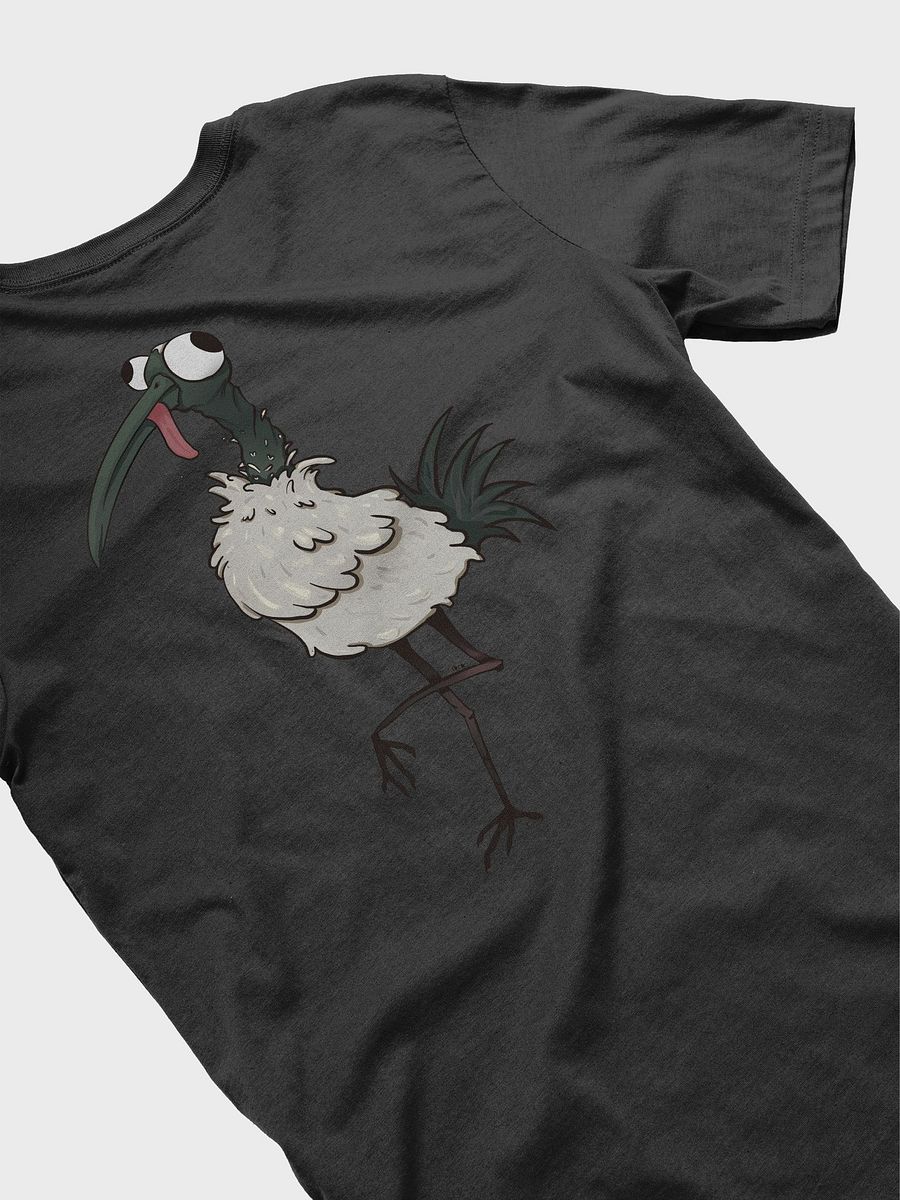 Flip (front) & Bin Chicken (Back) [White Text] Unisex Tee product image (4)