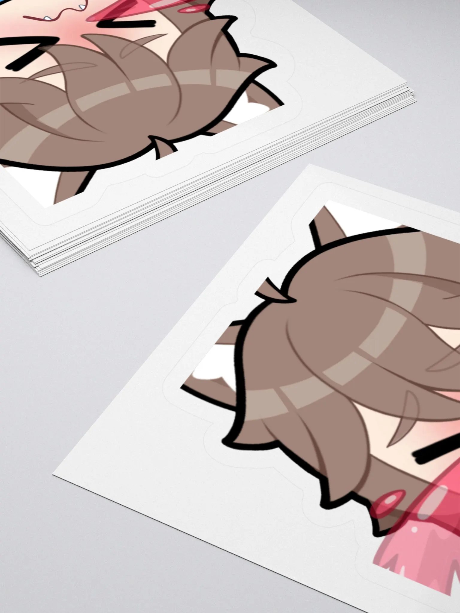 Nosebleed Cat-Eared Sticker product image (7)