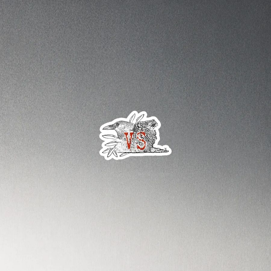 Crow vs Lion Magnets product image (2)