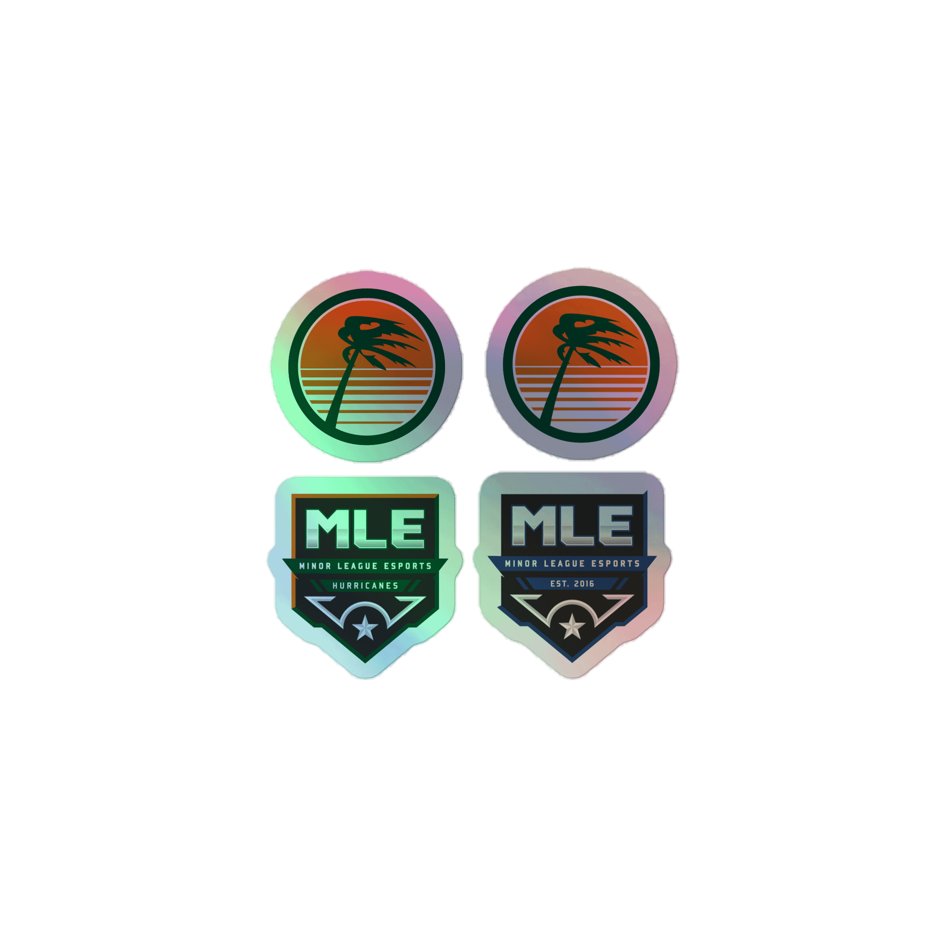 Hurricanes Holographic Sticker Set product image (1)