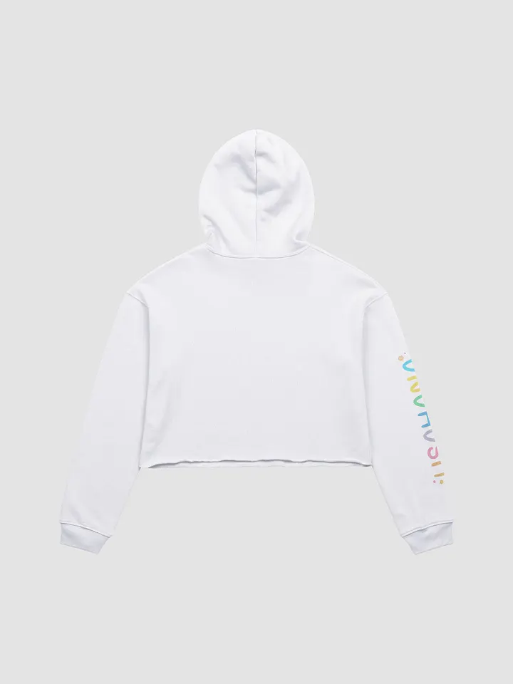 Rainbow Bunny Cropped Hoodie product image (7)