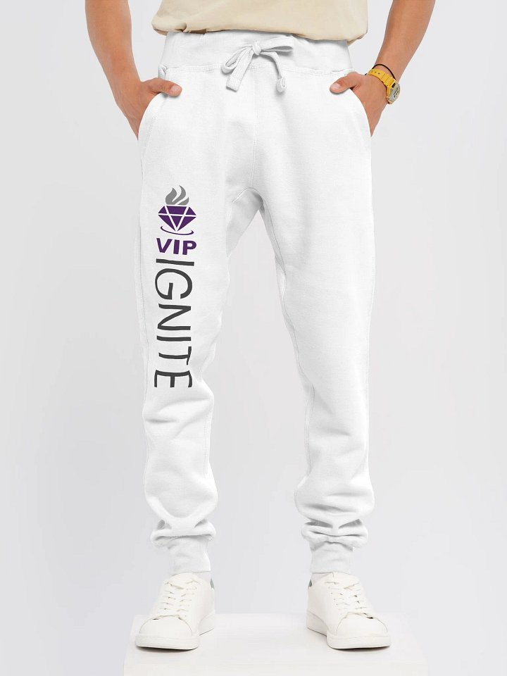 VIP Ignite Swag White Joggers product image (1)