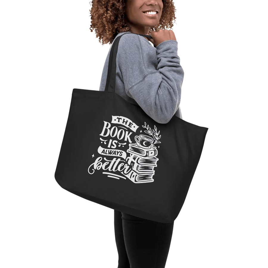 The Book Is Always Better Bag product image (9)