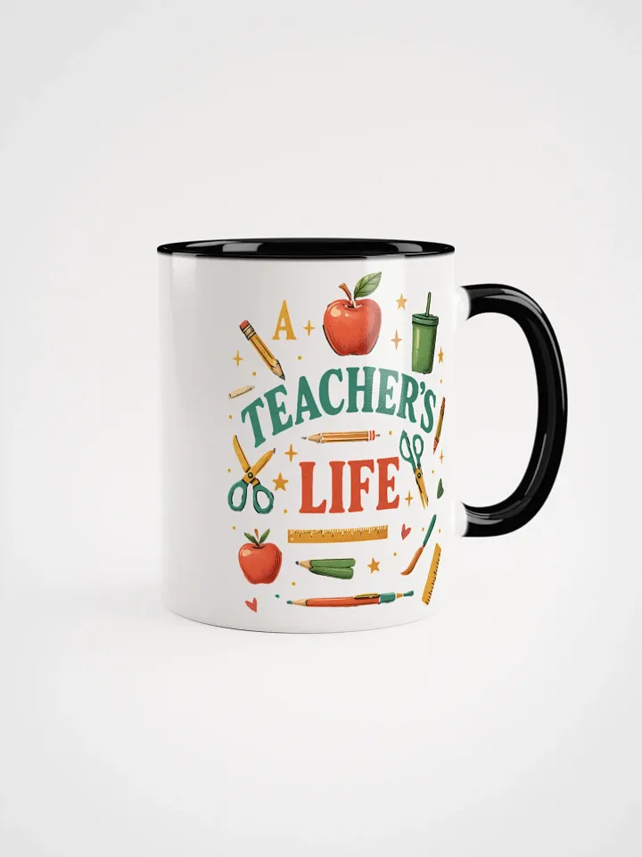 A Teacher’s Life Mug – Funny Vintage Mug for Educators product image (8)