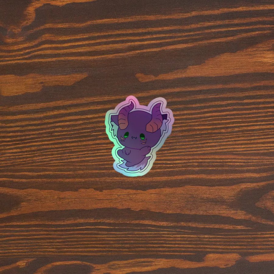 Dewey! Holo Sticker (Multiple Sizes) product image (3)
