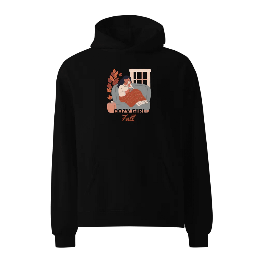Cozy Girl Hoodie - Black product image (1)
