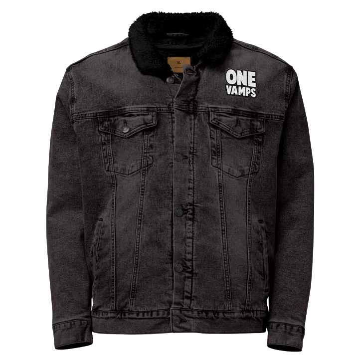 Jacket OneVamps white black letters product image (2)