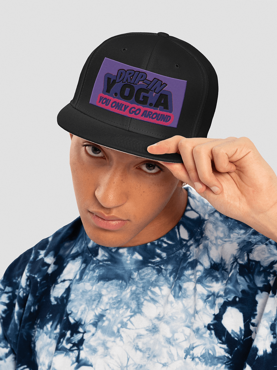 DRIP-IN Y.O.G.A Snapback Cap product image (30)