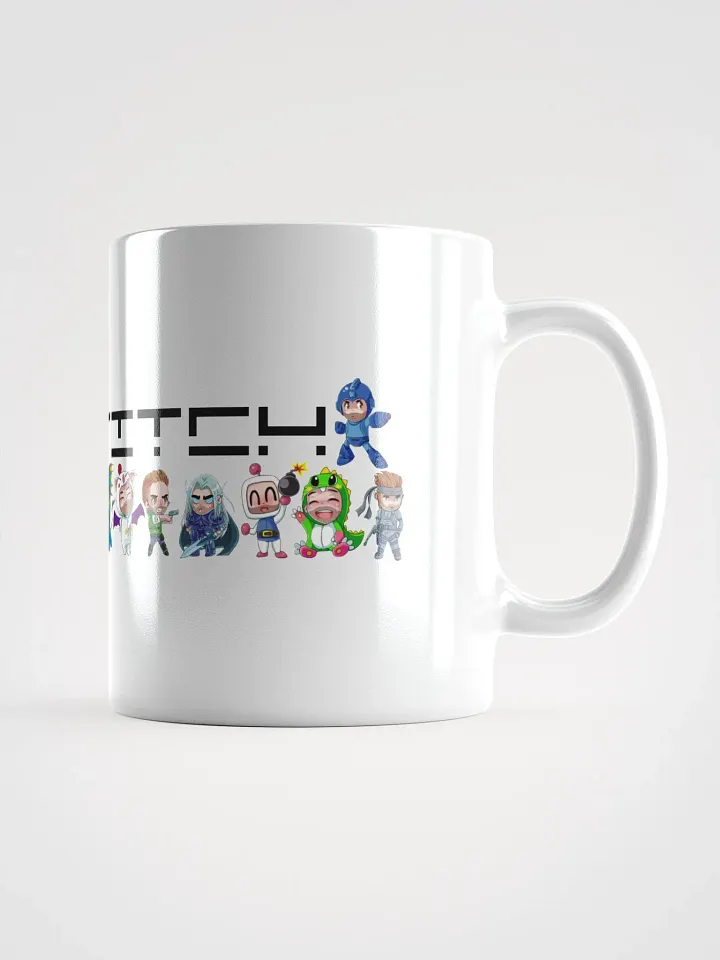 Pix Stitch Character White Glossy Mug product image (2)