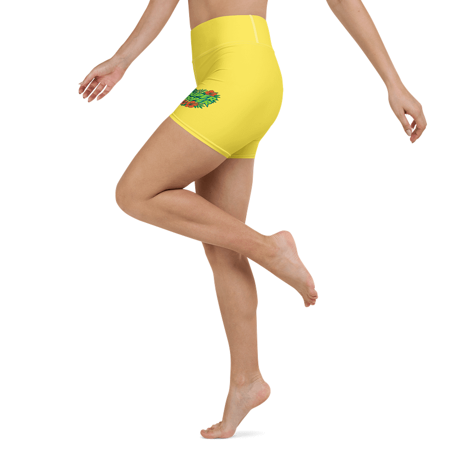 Tropical Vibes Couper Trooper Yoga Shorts product image (4)