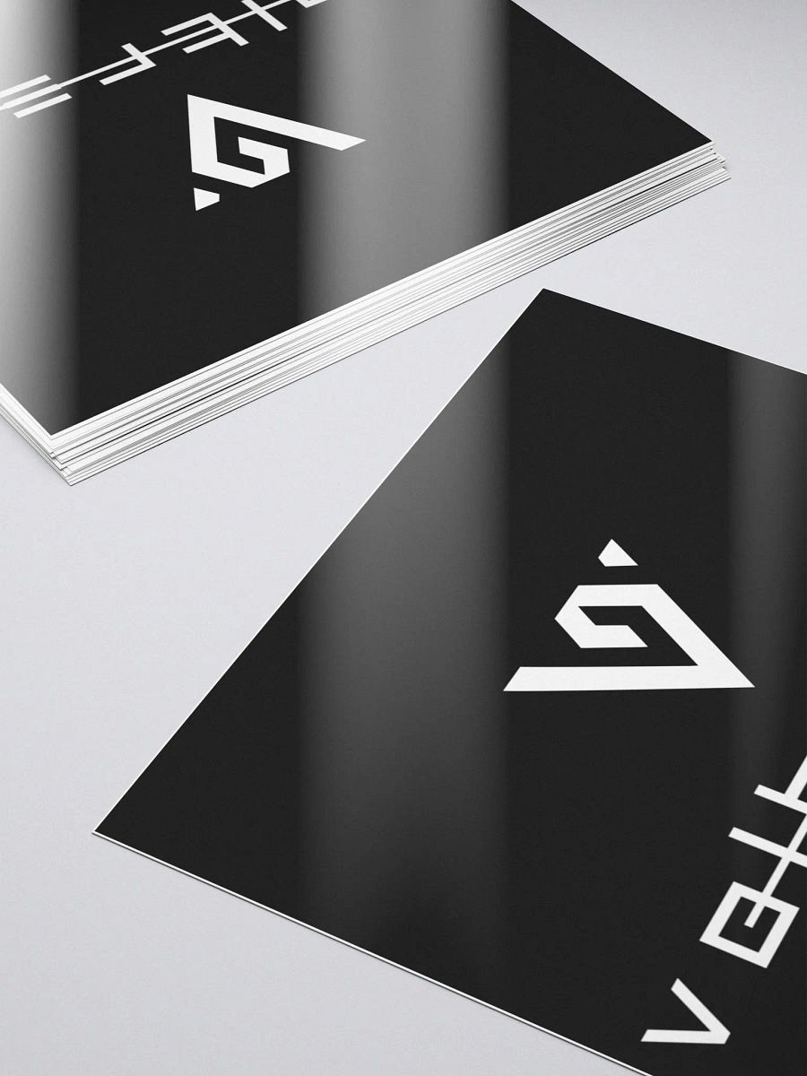 Black logo Sticker product image (5)