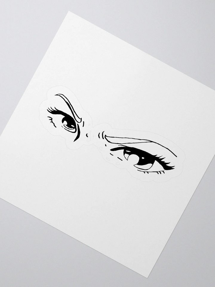 Angry eyes stickers product image (2)