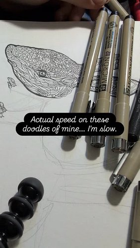 Armadillo... Doodled.