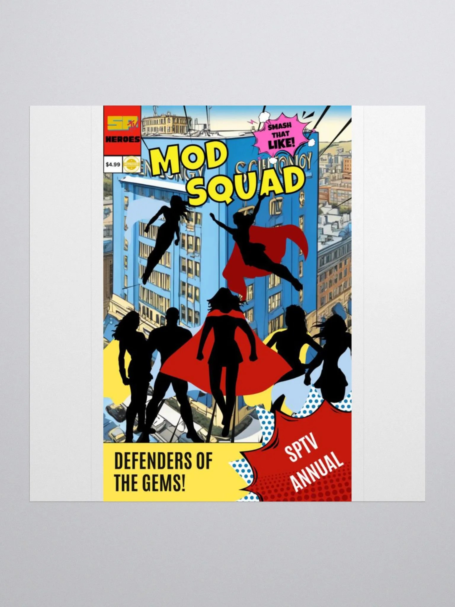 Support the MODs Sticker product image (1)