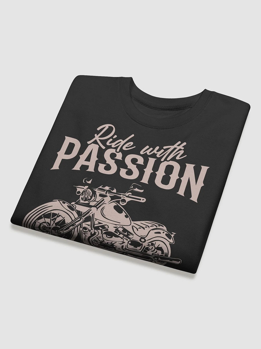 Passion & Freedom Motorcycle Graphic Sweatshirt product image (4)
