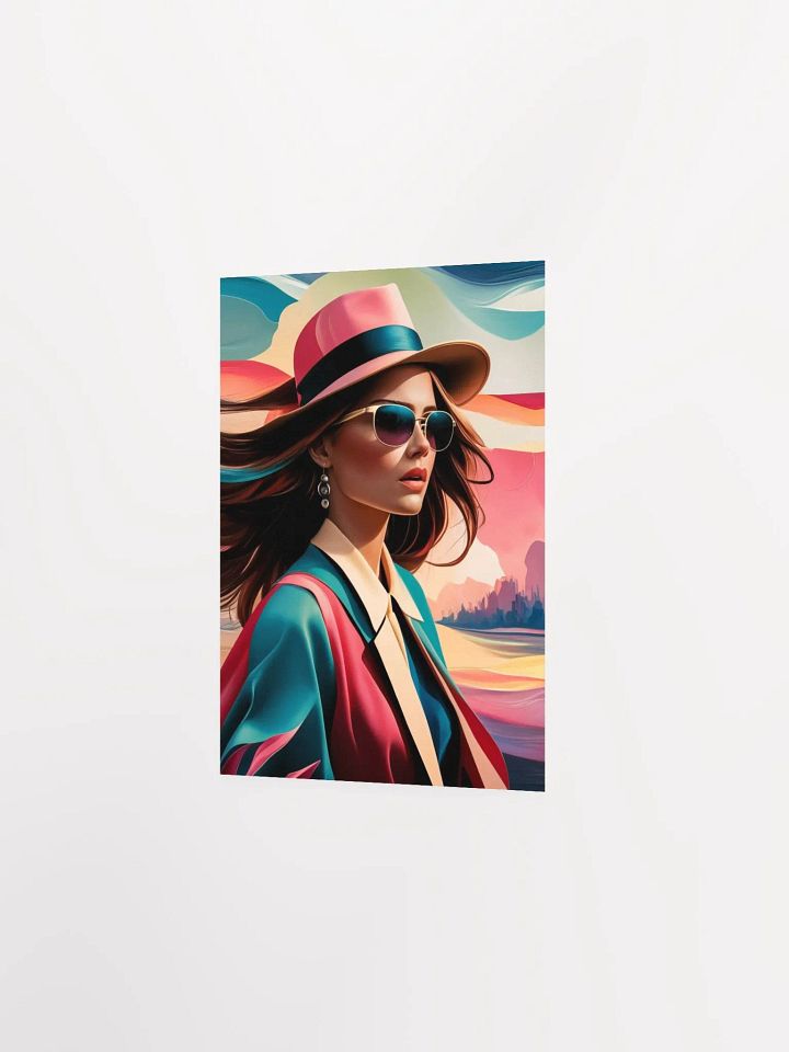 Abstract illustration of a Woman Poster - 7 product image (5)