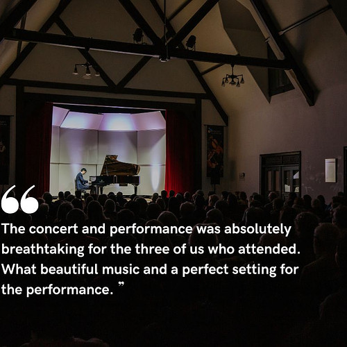 Rave reviews from our sold out concert last week featuring @ericlupianist! What a sensational night!

 #Risca #recital #RIart...