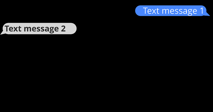 Davinci Resolve fully editable text message template product image (1)