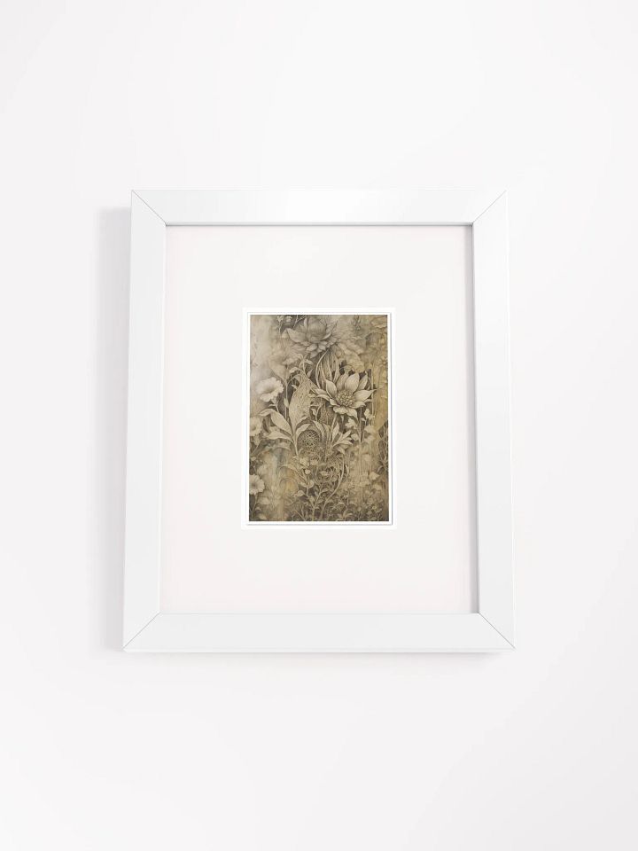 The Secret Garden Sketchbook Artprint Framed product image (1)