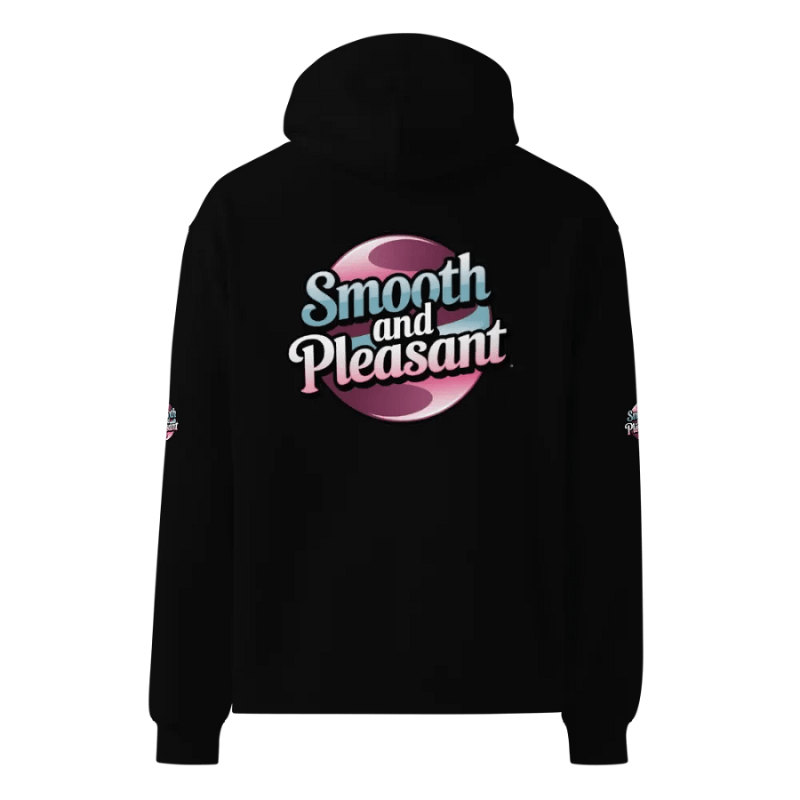Dynamic Stylized Letters Oversized Hoodie product image (7)