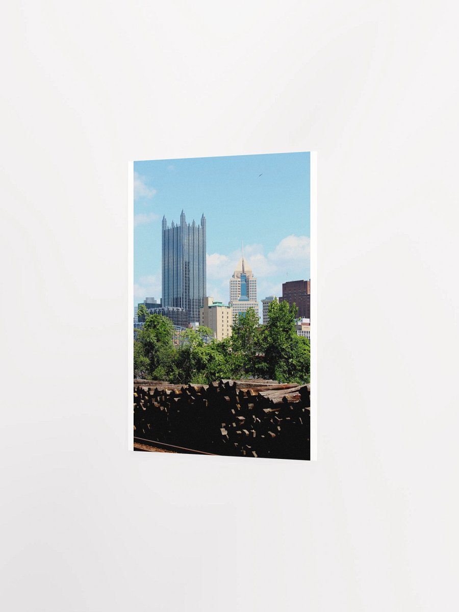 Pittsburgh - PPG Place, Highmark Building, and Lumber pile - print/poster product image (2)