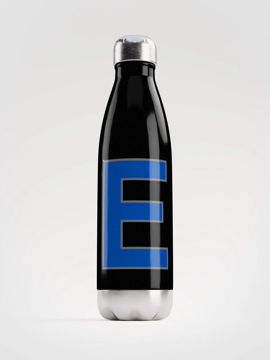 The E Stainless Steel Water Bottle product image (1)