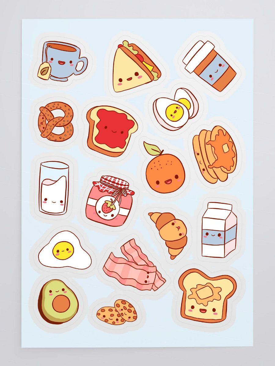 Breakfast Buddies Sticker Sheet product image (4)