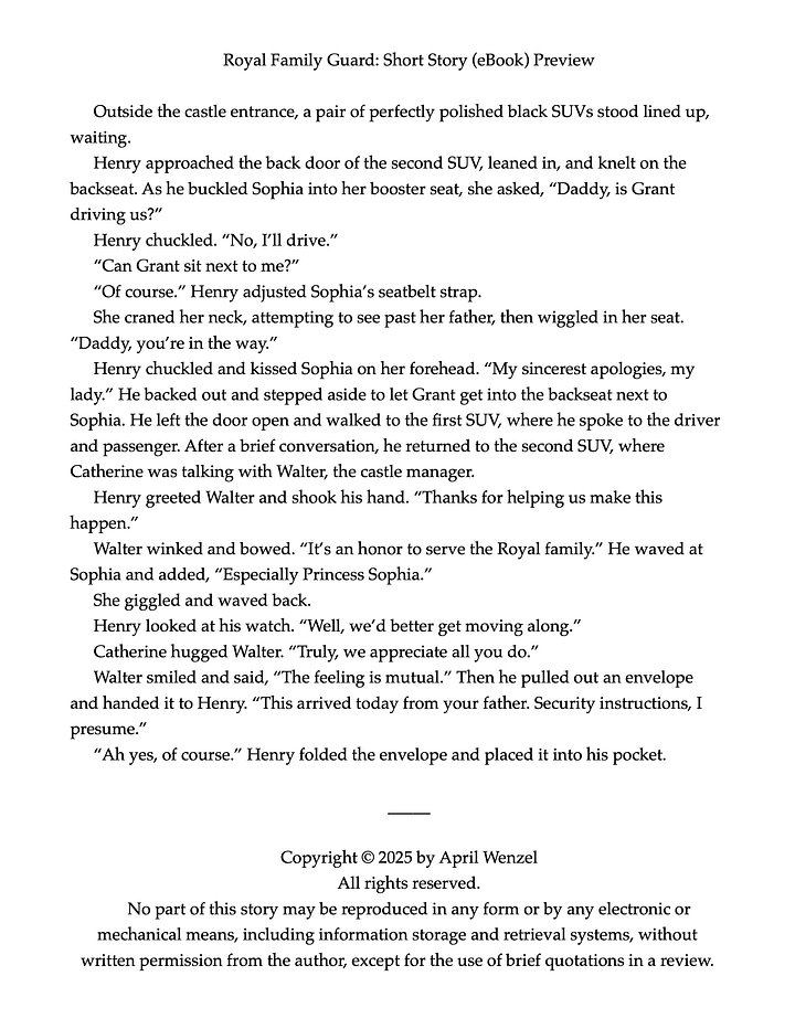 Royal Family Guard: Short Story (eBook) product image (2)