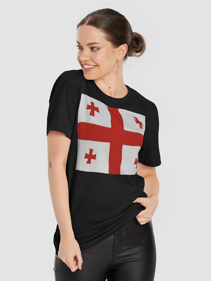 Exclusive Unisex Georgia Flag Graphic Tee by Graphic Grove product image (1)