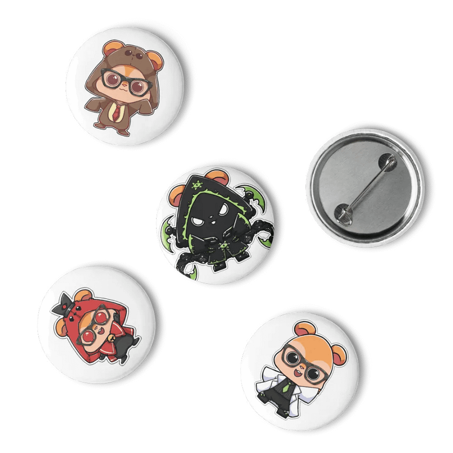 Kuma Cosplay Pins Set 001 product image (10)