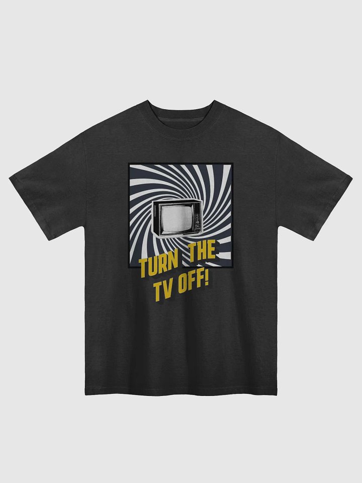 TV-OFF! OVERSIZED BOXY FADED TEE product image (4)