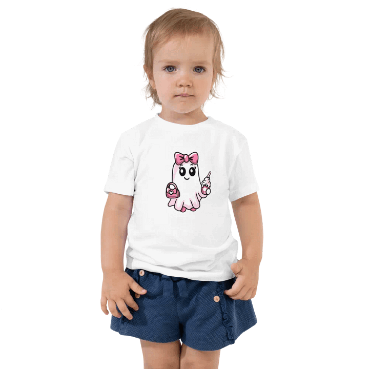 Cute Ghost Toddler T-Shirt product image (2)