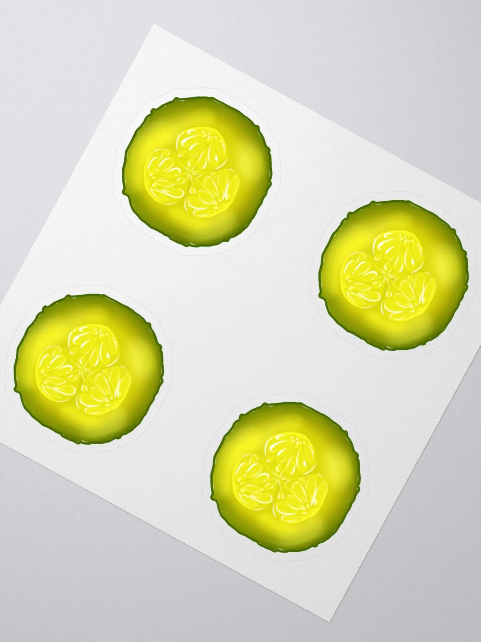Pickle Slices Stickers product image (4)