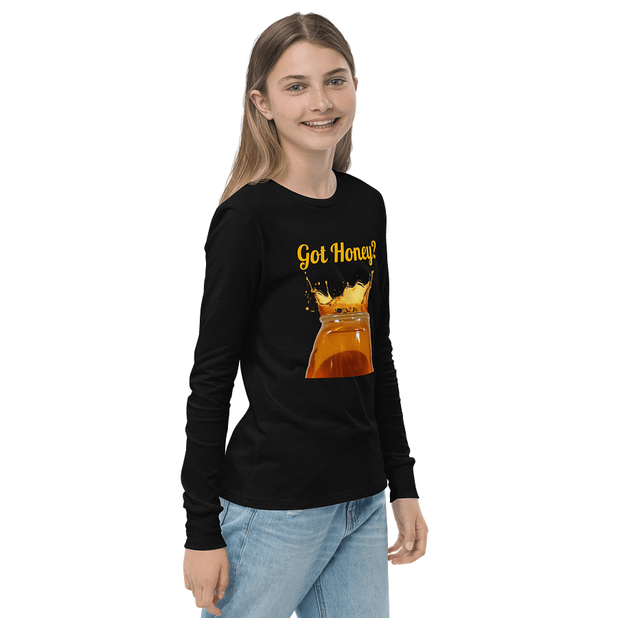 Got Honey Youth Long Sleeve T-Shirt product image (12)